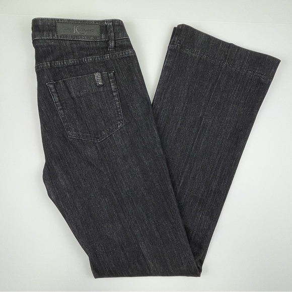 Luisa Cerano⎮Bootcut Jeans⎮Black Stretch⎮Size 8⎮Like-New - Picture 3 of 17